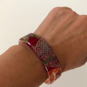 Kimono 👘 cloth bracelet cuff